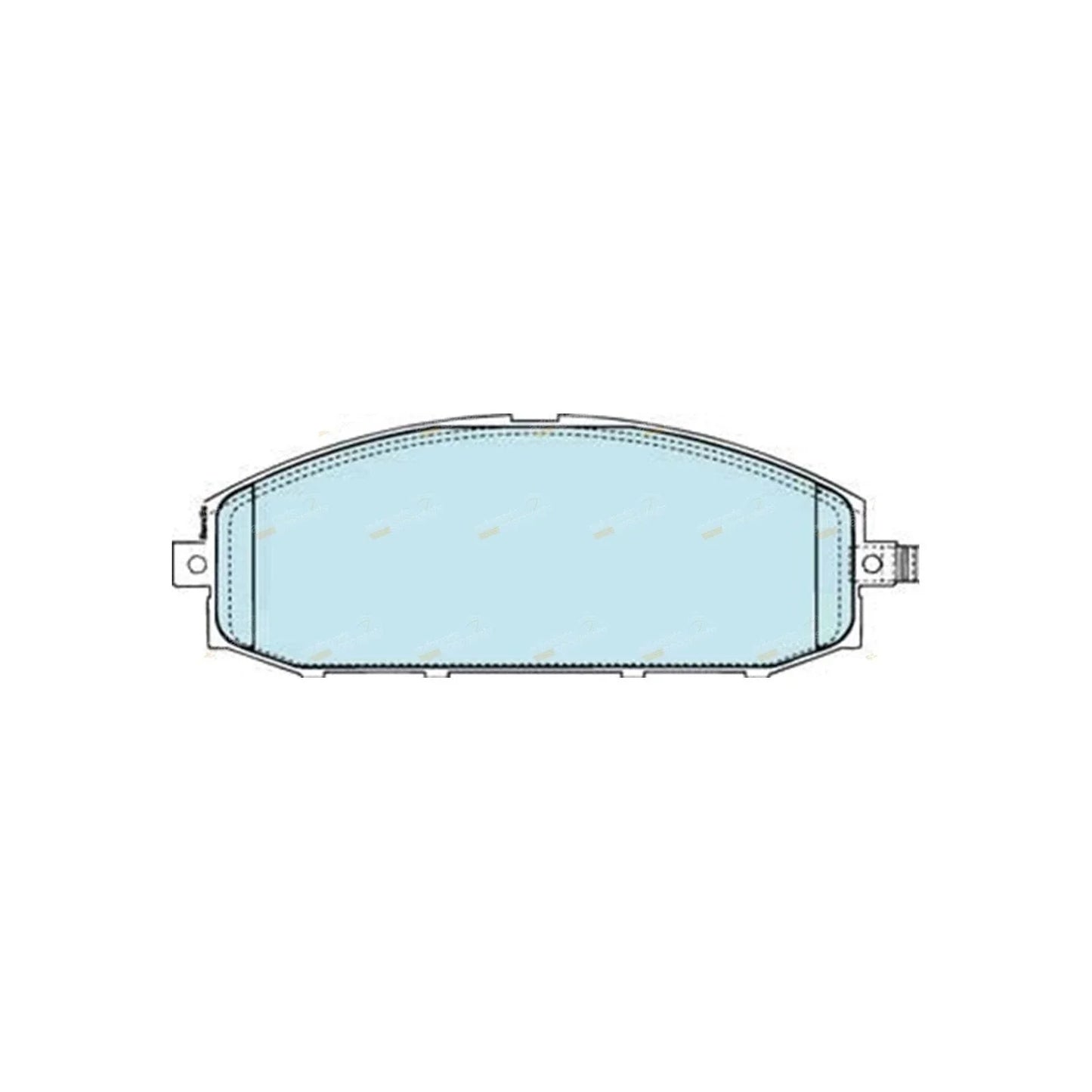 Front 4wd Brake Pads for Ford Bronco F100 F150