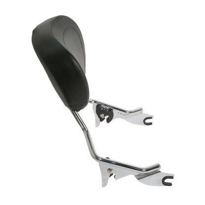 Sissy Bar Backrest Pad & Luggage Rack for Harley Touring Road Glide (2009-2025)