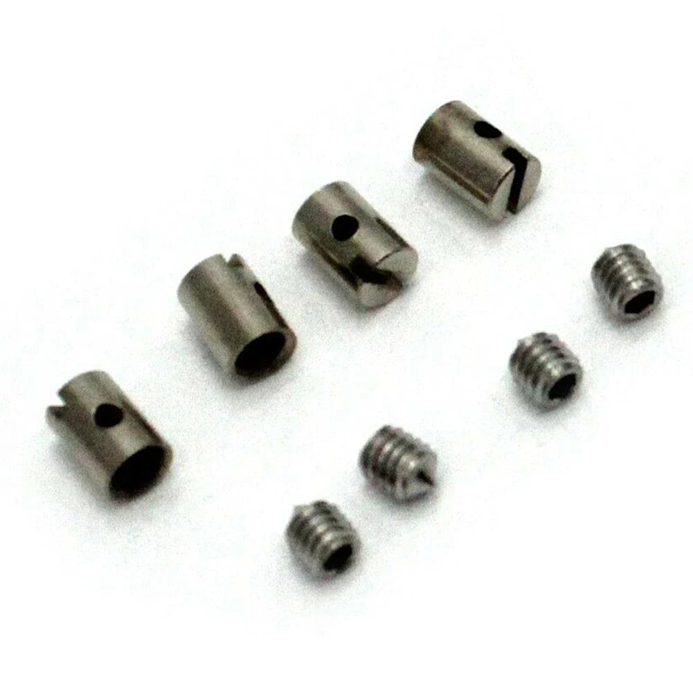 Throttle Cable Connector Choke Brass Silver Accessory