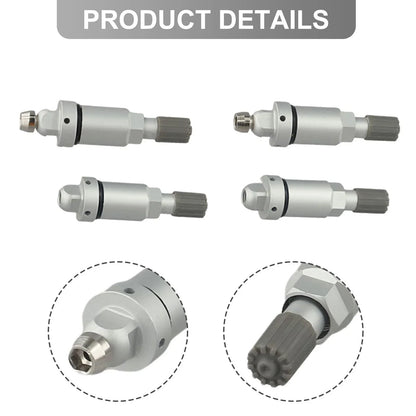 Alloy Valve Stem 4 x for Tesla Tire Valves