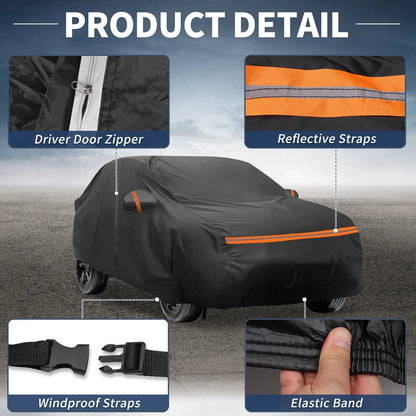 Waterproof Spunlace Cotton Car Cover for Hyundai Tucson (2009-2021)