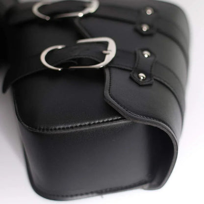 Motorcycle PU Leather Pouch Saddle Bags