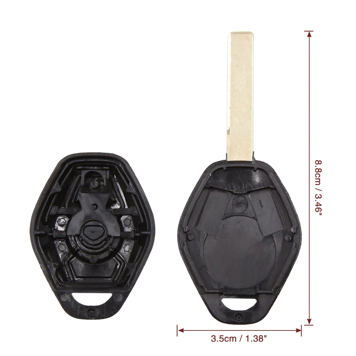 Key Fob Shell Case for BMW 3/5/7 Series E81 Key Button