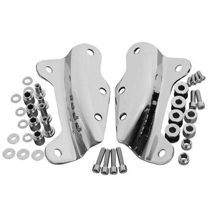 Chrome Detachable Solo Mount Rack for Harley Touring (2009-2013)