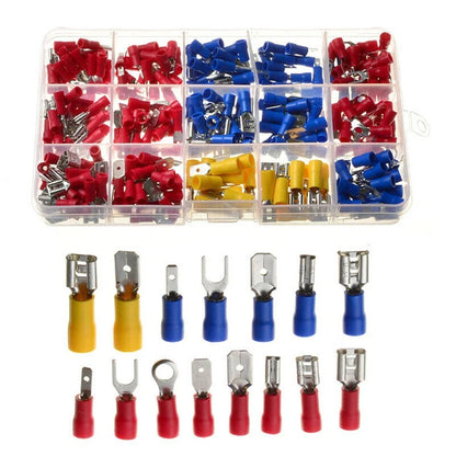 Assorted Crimp Spade Terminal / 280Pcs / Insulated Wire Connectors for UK