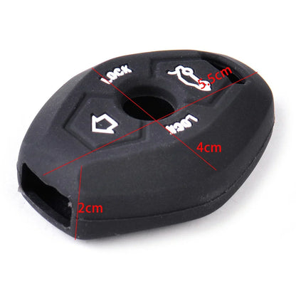 Key Shell Silicone Protective Cover Case for BMW E81 E46 E38 X3 X5 Z3 Z4 (2000-2023)