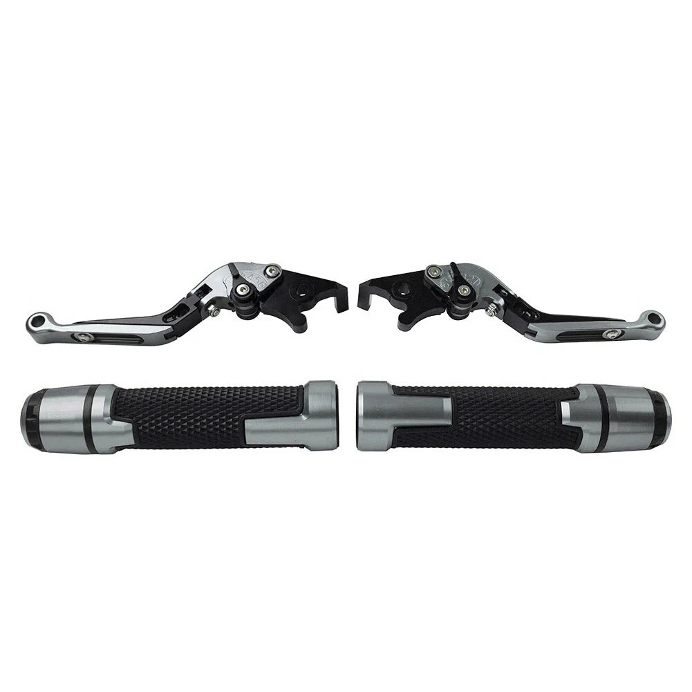 Extendable Brake Clutch Levers Grip Set for Kawasaki Z650 Z900 (2017-2023)