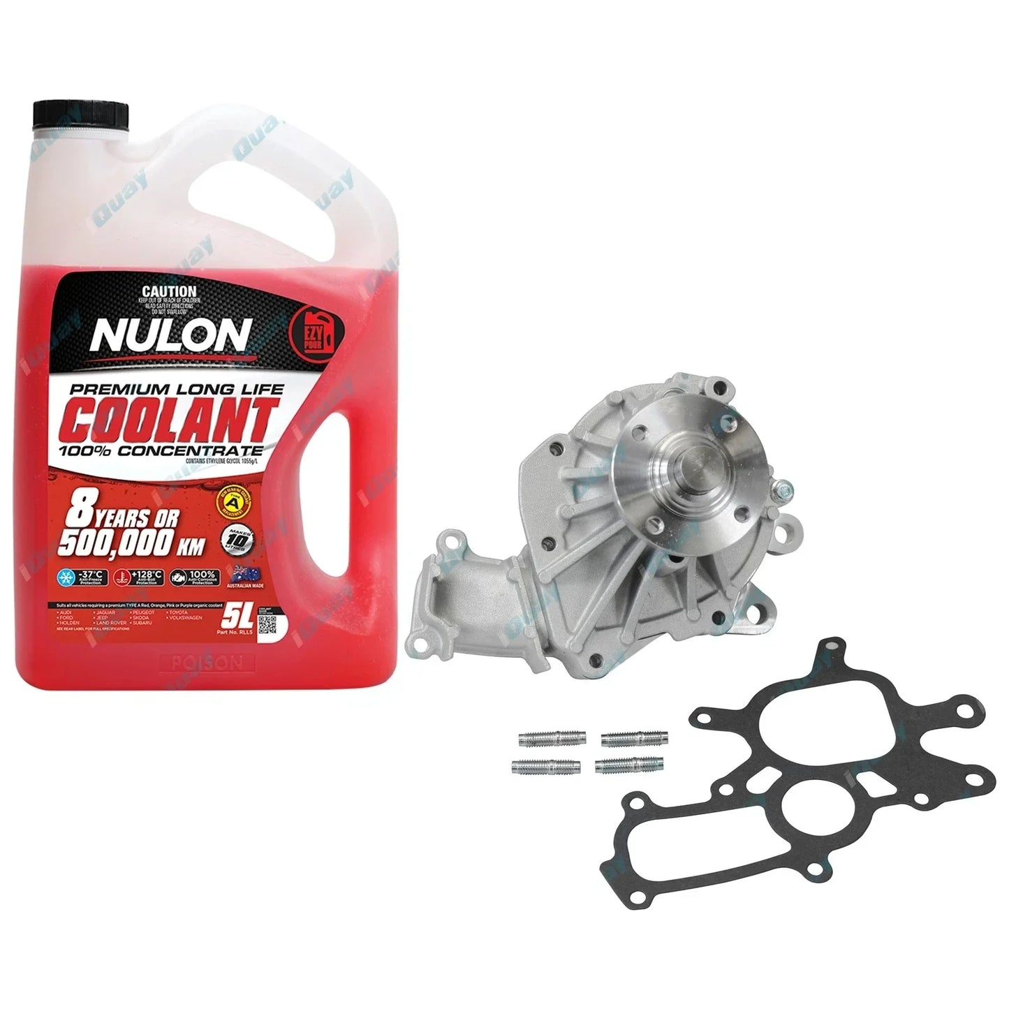 Water Pump & Coolant for Hiace KDH201 KDH221 KDH223 4cyl 3.0L 1KD-FTV (2006-2018)