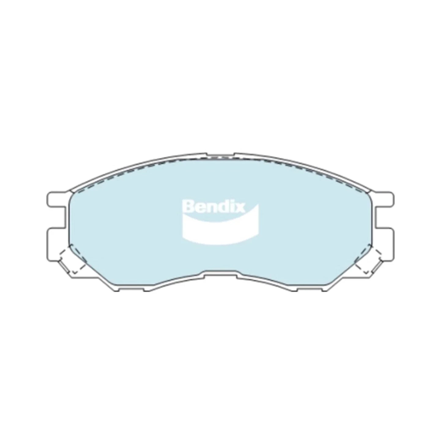 4WD Front Brake Pads for Mitsubishi Delica P25W (1994-2006)