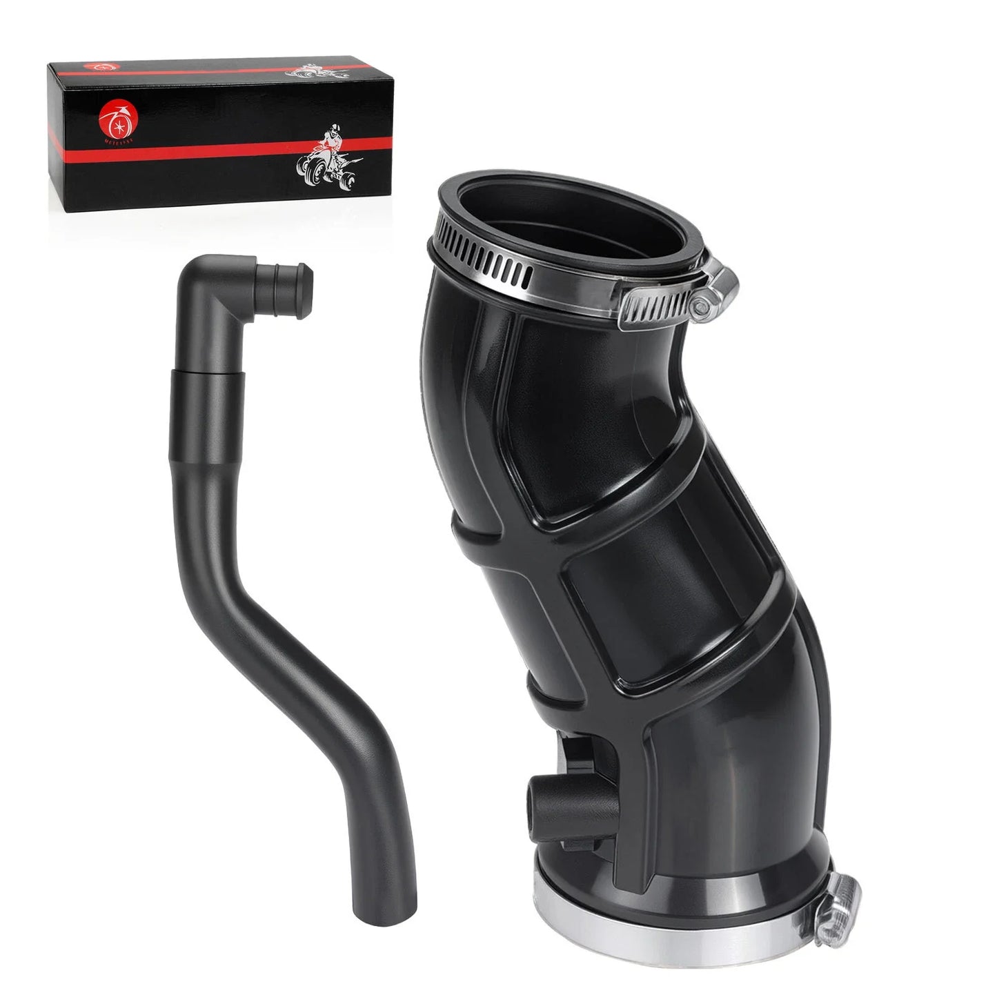 Right Manifold Snorkel Air Intake Tube w/Pipe for Yamaha Raptor 660R(2001–2005)