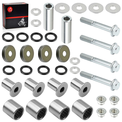 Front Upper A-Arm Bushing Seal Bolt Kit for Suzuki Quadsport Z400 (2003–2006)