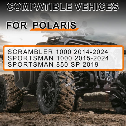 2 x Spark Plug & Cap & Wire Set for Polaris Sportsman 850 SP (2009–2013)