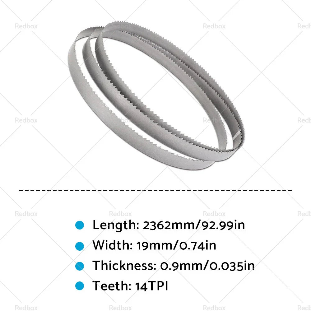 Bi-Metal Bandsaw Blade 2362mm x 19mm 14 TPI for Metal Cutting