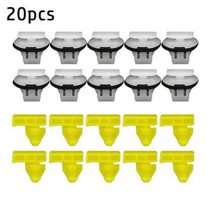 20pcs/set Plastic Moulding Clips for Nissan Juke (2010–2019)