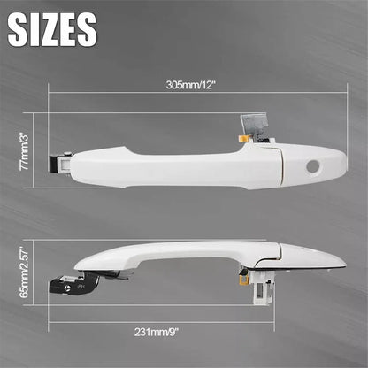 White Front Exterior Door Handle for Honda Civic (2006-2011)