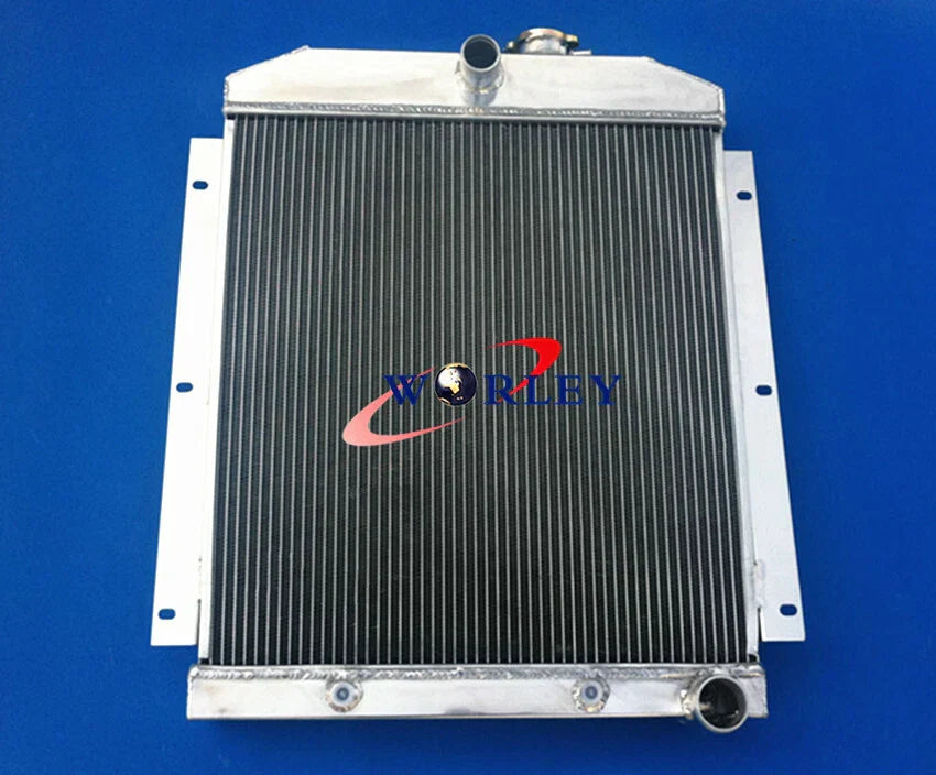 3ROW Radiator + Fan for Chevy C/K 3000 Series 3100/3600/3800 (1947-1954)