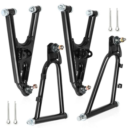 Front Upper and Lower Control A-Arms Set for Yamaha Banshee 350 (1987–2006)
