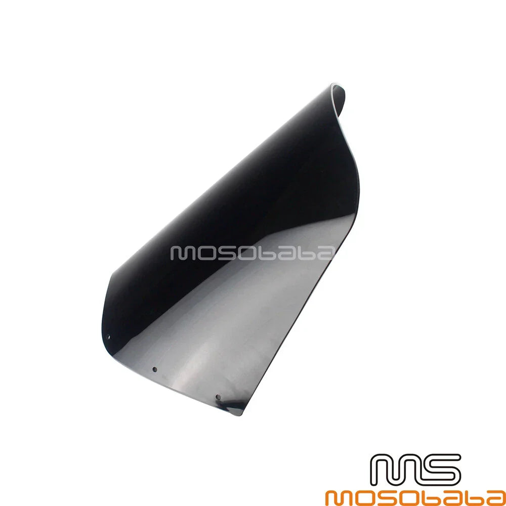 Dark Black Headlight Fairing Windshield for Harley Dyna FXDL FXDB FXD (2006-2017)