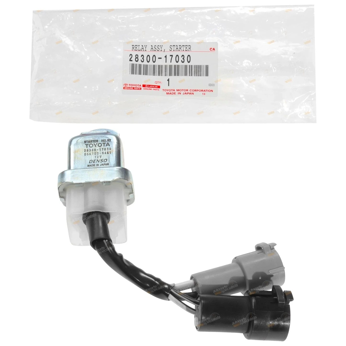 Starter Motor Relay 2.4L 22R 2LT for Toyota Bundera LJ70 RJ70 (1990–1992)