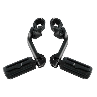 1-1/4" Matte Highway Footpegs for Harley Sportster XL