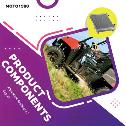 Coolant Radiator for Polaris Ranger Crew 800 (2010–2014)