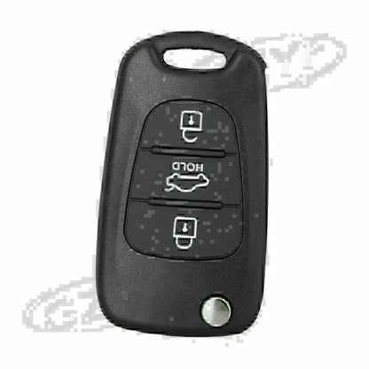 Key Shell for KIA Rondo Sportage Soul Rio Remote Case 3 Button (2006-2019)