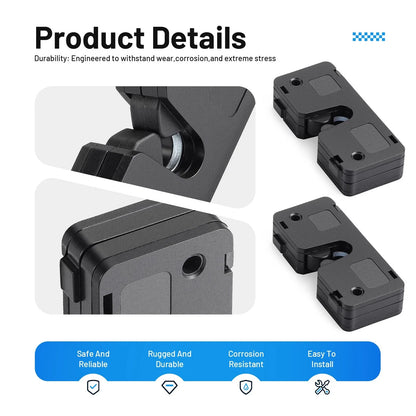 2x Tailgate Slam Latch for Polaris Pro XD Full-Size Gas Diesel (2022–2025)