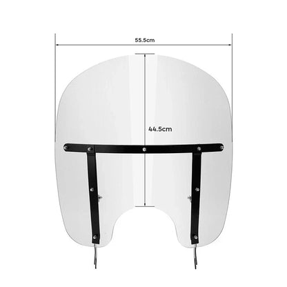 Clear Front Windshield for Harley Heritage Softail Fatboy Slim (2000-2017)