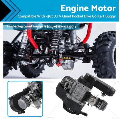 49CC 50CC 2-Stroke Engine Motor Pull Start for Mini Pocket Pit Scooter