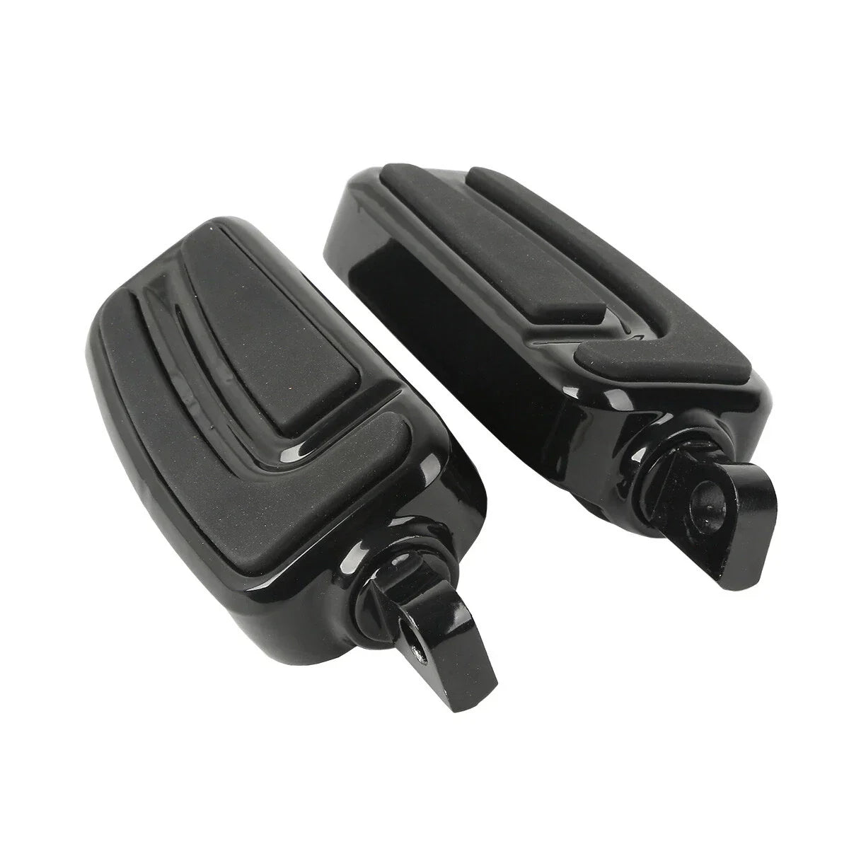 10mm Male Mount Footpegs for Harley Touring Sportster XL883 1200 (2004-2023)