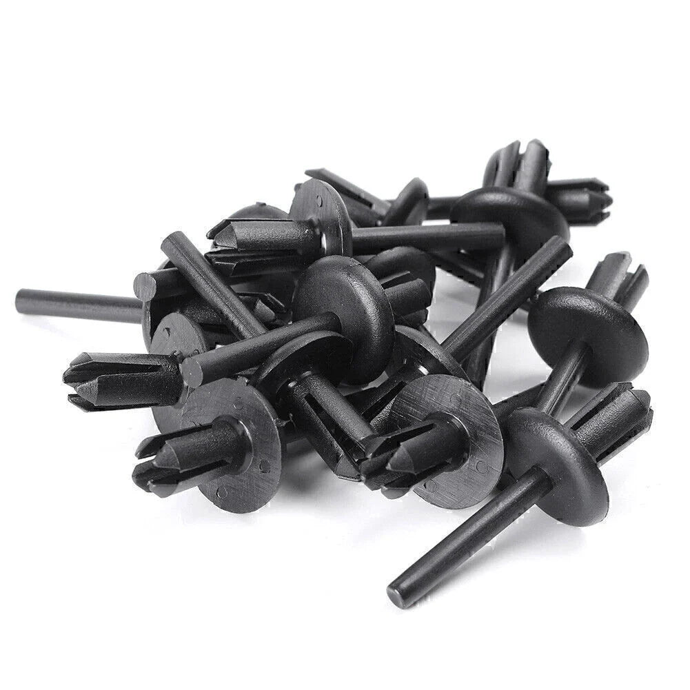 350 x Car Plastic Rivets Fasteners Trim Clips