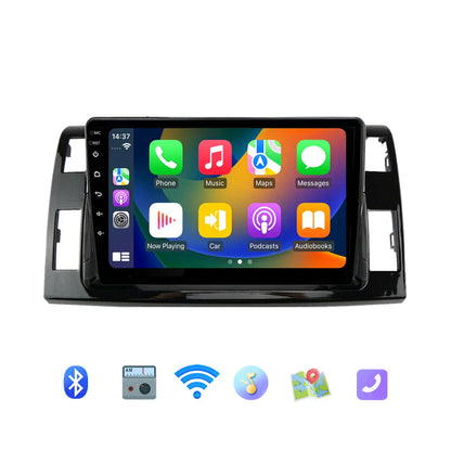 6+128GB Apple CarPlay Android Auto BT Head Unit for Toyota Estima Tarago (2006-2016)