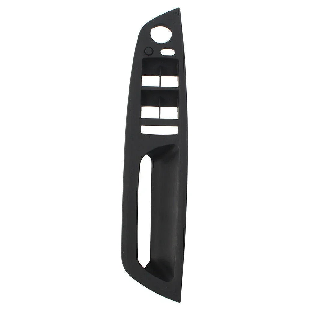Inner Door Handle Trim Cover for BMW X5 X6 E70 RHD Matte Black (2007-2013)