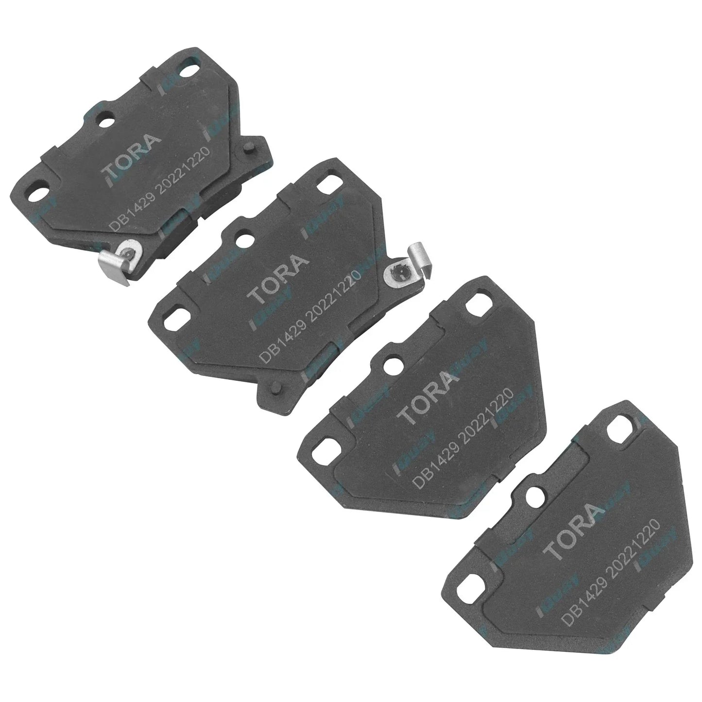Rear Ceramic Brake Pad Set for Toyota Corolla ZZE122 4cy 1ZZ-FE 1.8L 2001~2007