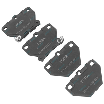 Rear Ceramic Brake Pad Set for Toyota Corolla ZZE122 4cy 1ZZ-FE 1.8L 2001~2007