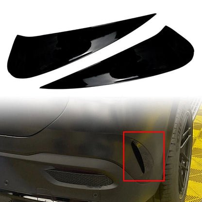 Rear Bumper Splitter Spoiler Canard Air Vent for Mercedes-Benz GLE C167 (2020-)