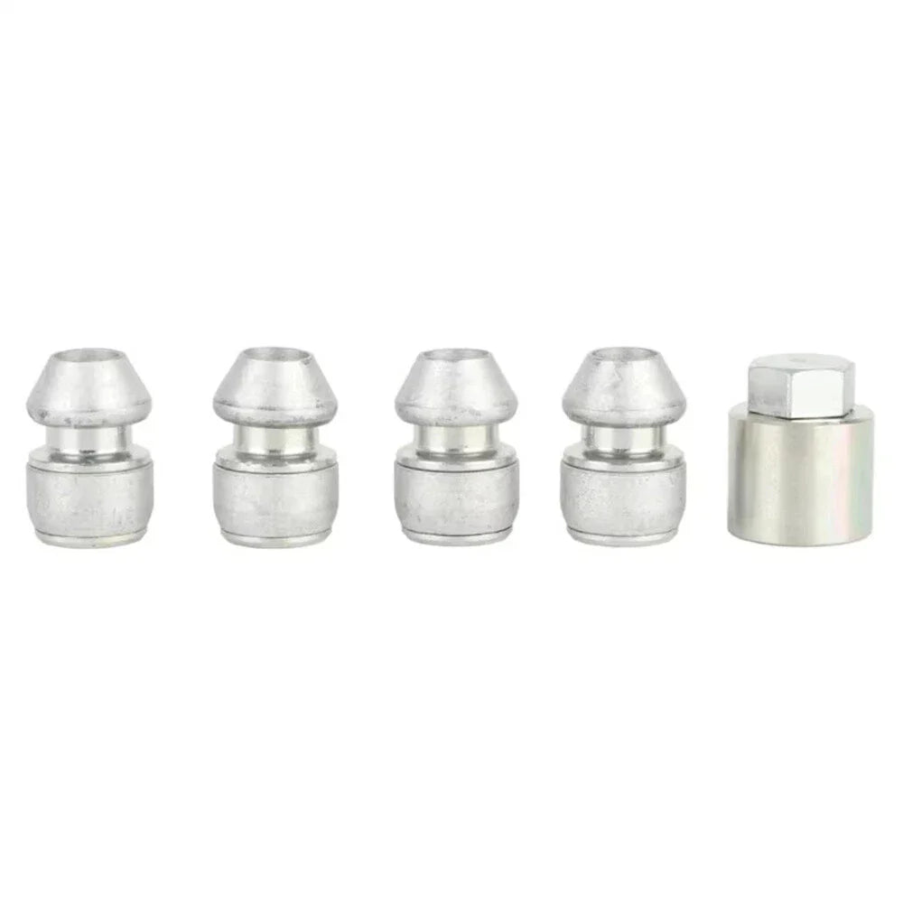 4 x Locking Wheel Nuts & Key for Land Rover Range Rover Freelander 2 (2006-2014)