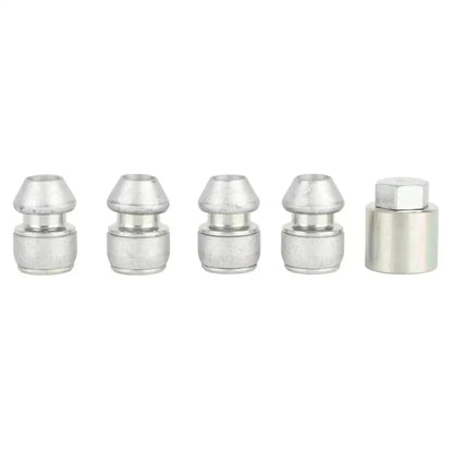 4 x Locking Wheel Nuts & Key for Land Rover Range Rover Freelander 2 (2006-2014)