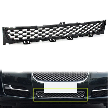 Black ABS Front Lower Bumper Grille Mesh for Jaguar XJ (2016-2021)