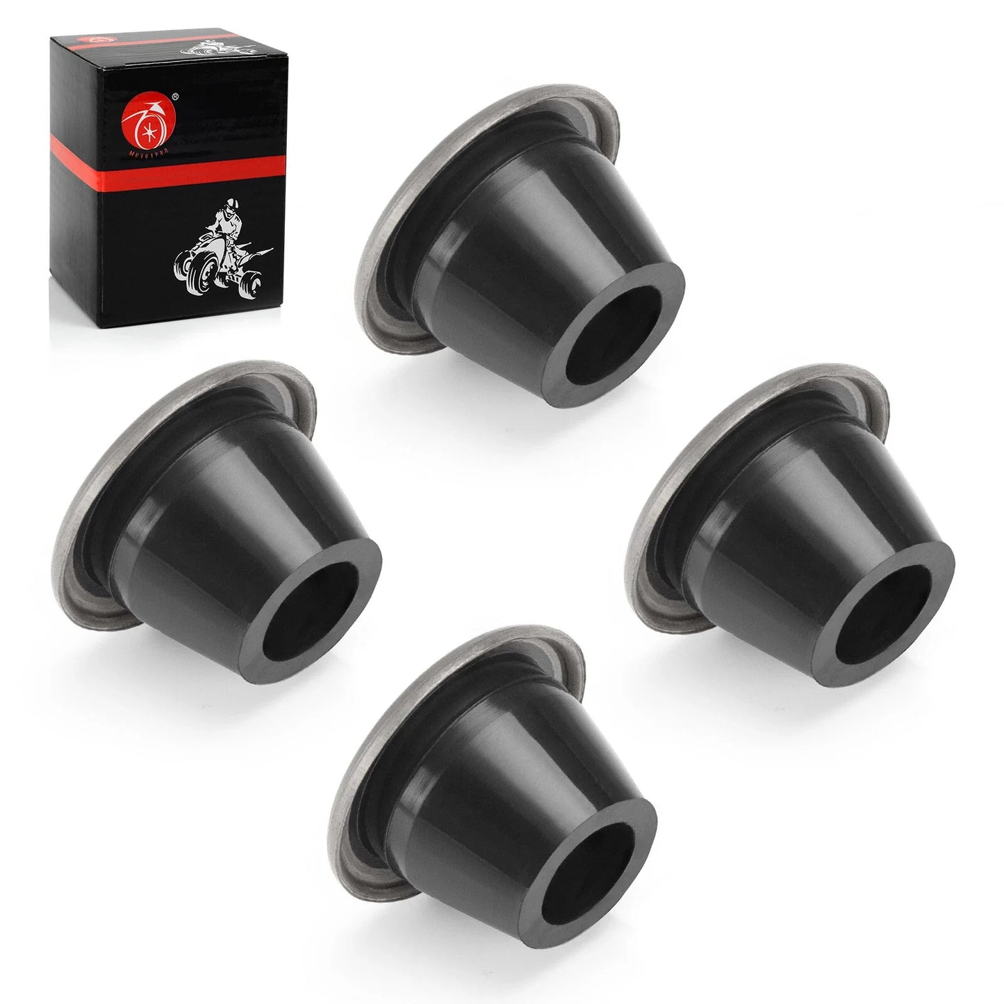 Handlebar Rubber Mount Bushings for Honda CR125R CR250R CR500R CRF250R CRF250X (1985–2024)
