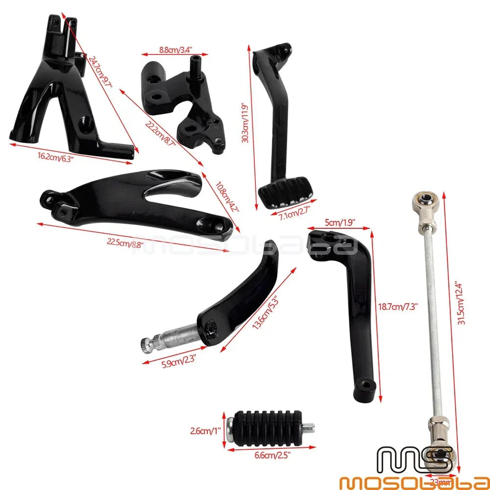 FootPeg Forward Control Kits for Harley Softail (2018-2023)