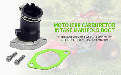 Intake Manifold & Gasket for Honda ATV Odyssey 250 (1977–1984)