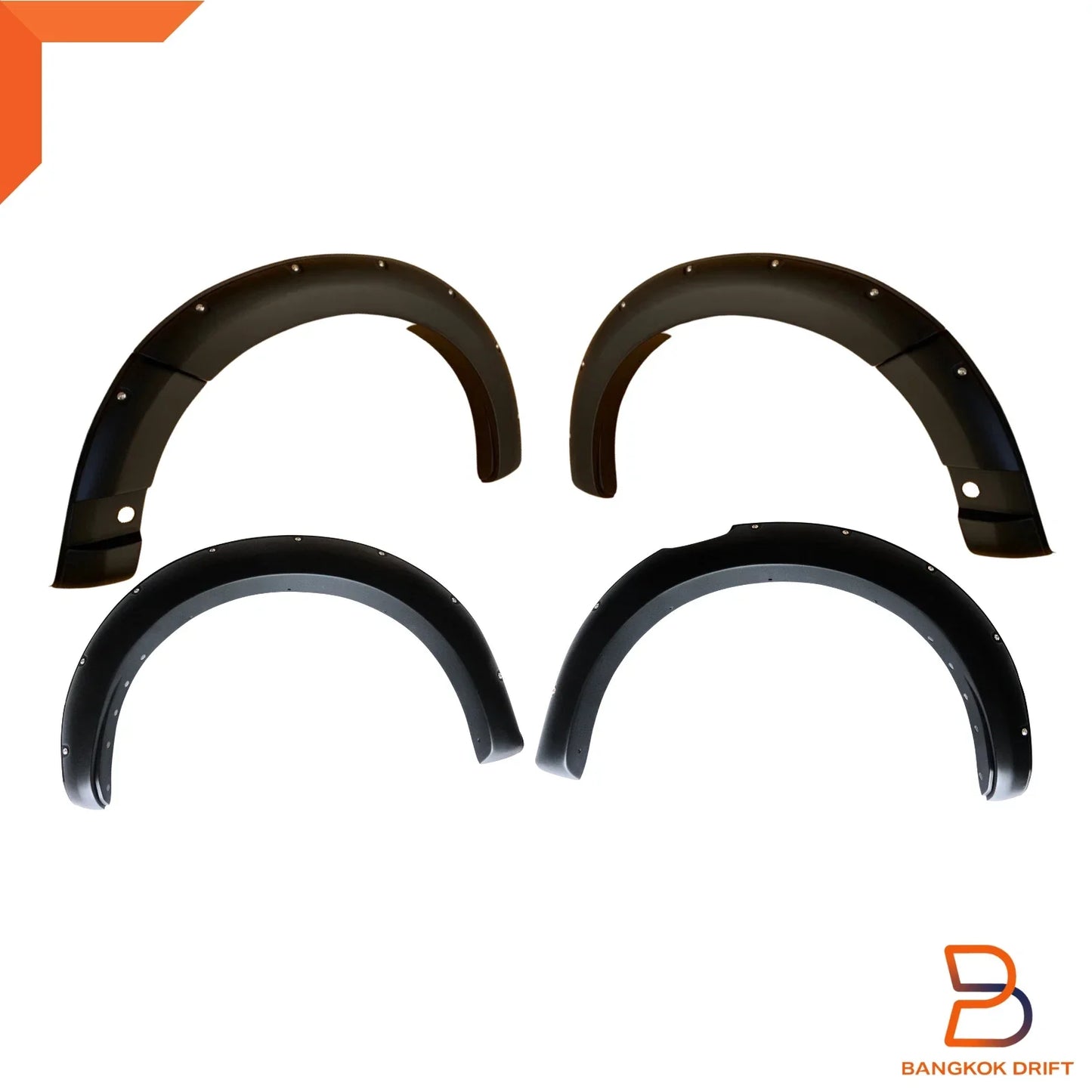 Bolted Fender Flare Arch for Ford Ranger 2022-2024 ( Sensor Holes)