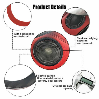 Loudspeaker Frame Trim 2x for Car Door