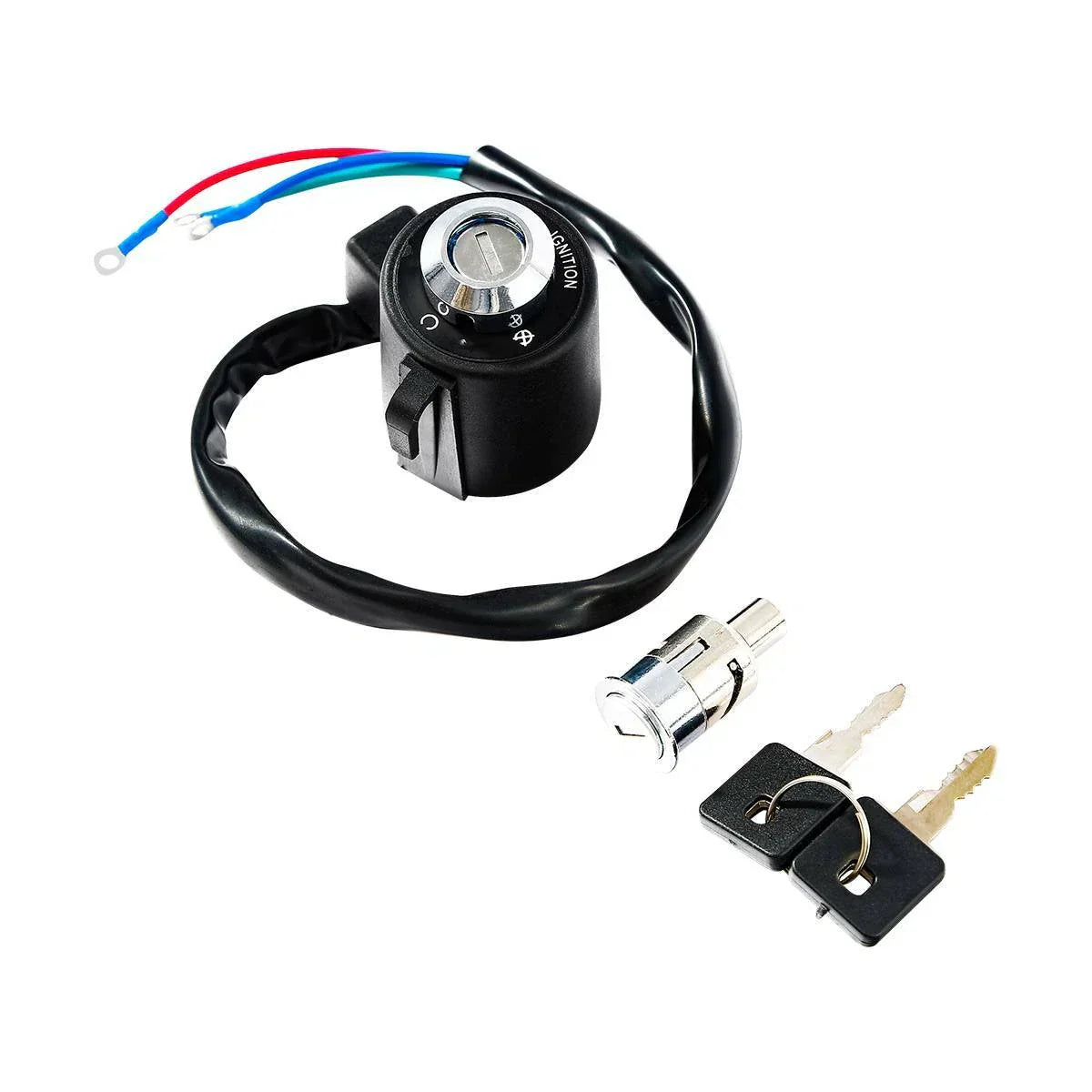 Ignition Switch Lock Key Set for Harley Sportster 883 XL883 (1995-2003)