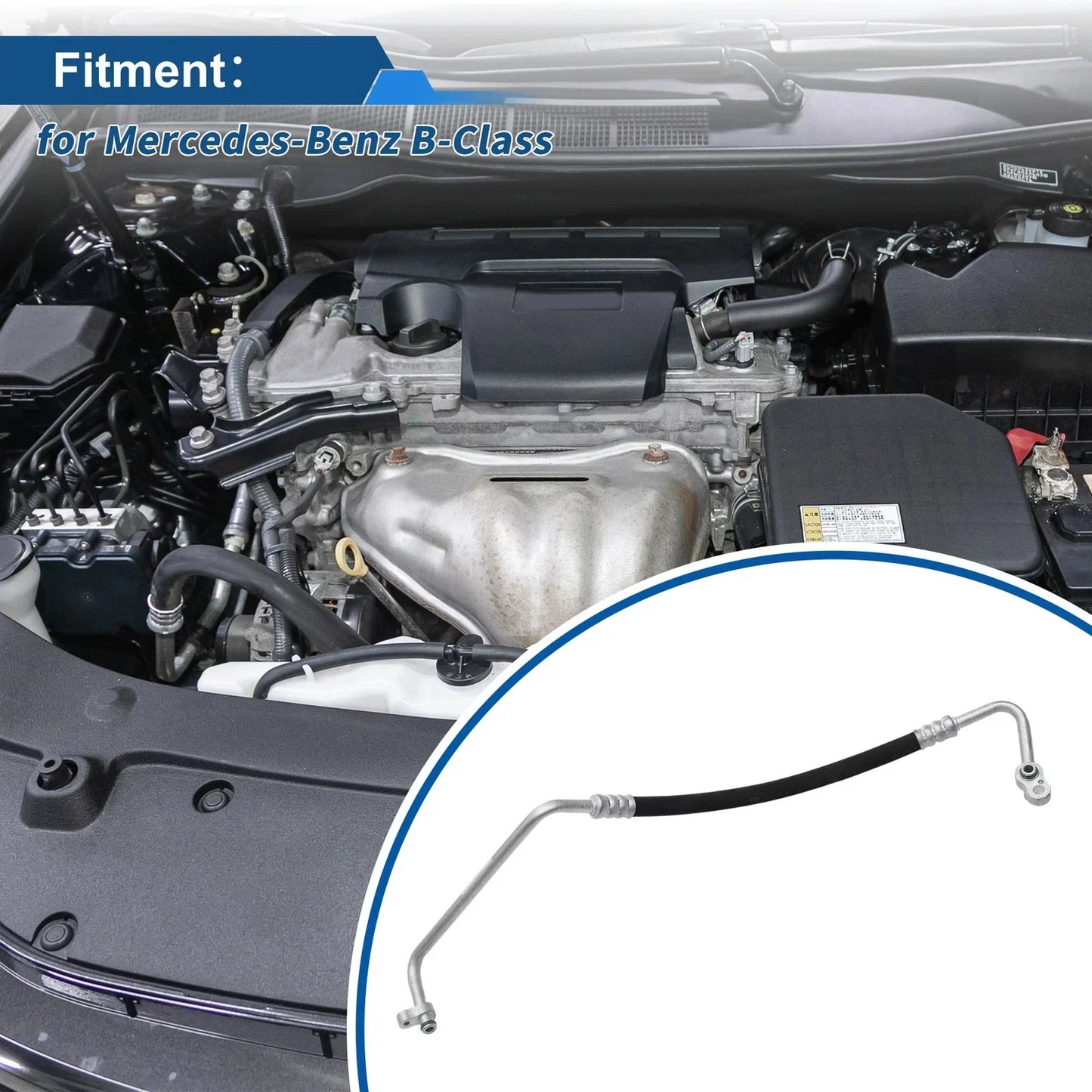 A/C Refrigerant Liquid Hose for Mercedes-Benz B-Class (2013-2019)