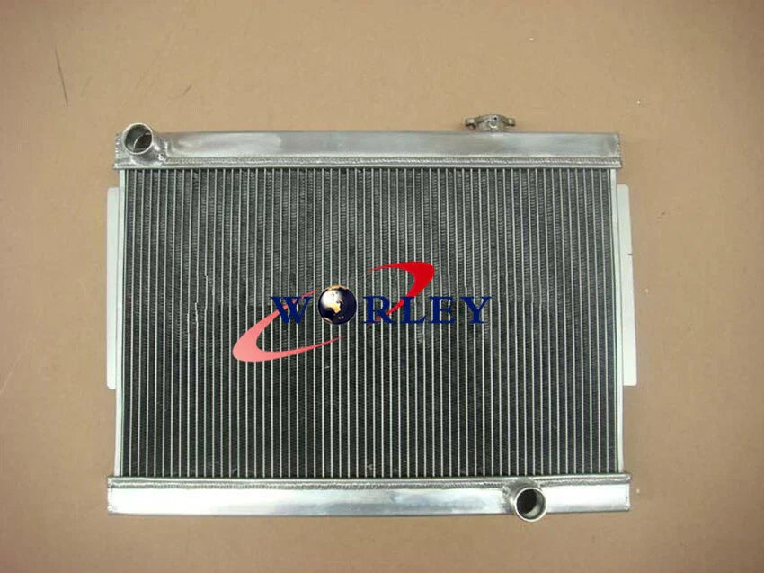 3 Row Aluminum Radiator & 2 Fans for Holden Torana LJ LC LH LX V8 (1970-1980)