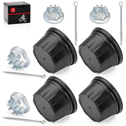 Center Cap & 18MM Nut & Pin for Honda TRX200 FourTrax (1990–1991)