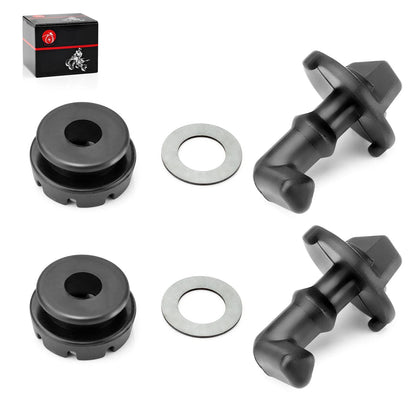 2 x Hood Latch Toggles With Grommets Washers for Polaris RZR 570 (2012–2022)