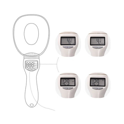 Digital Measuring Spoon 800g/0.1g Precision Scale with LCD Screen